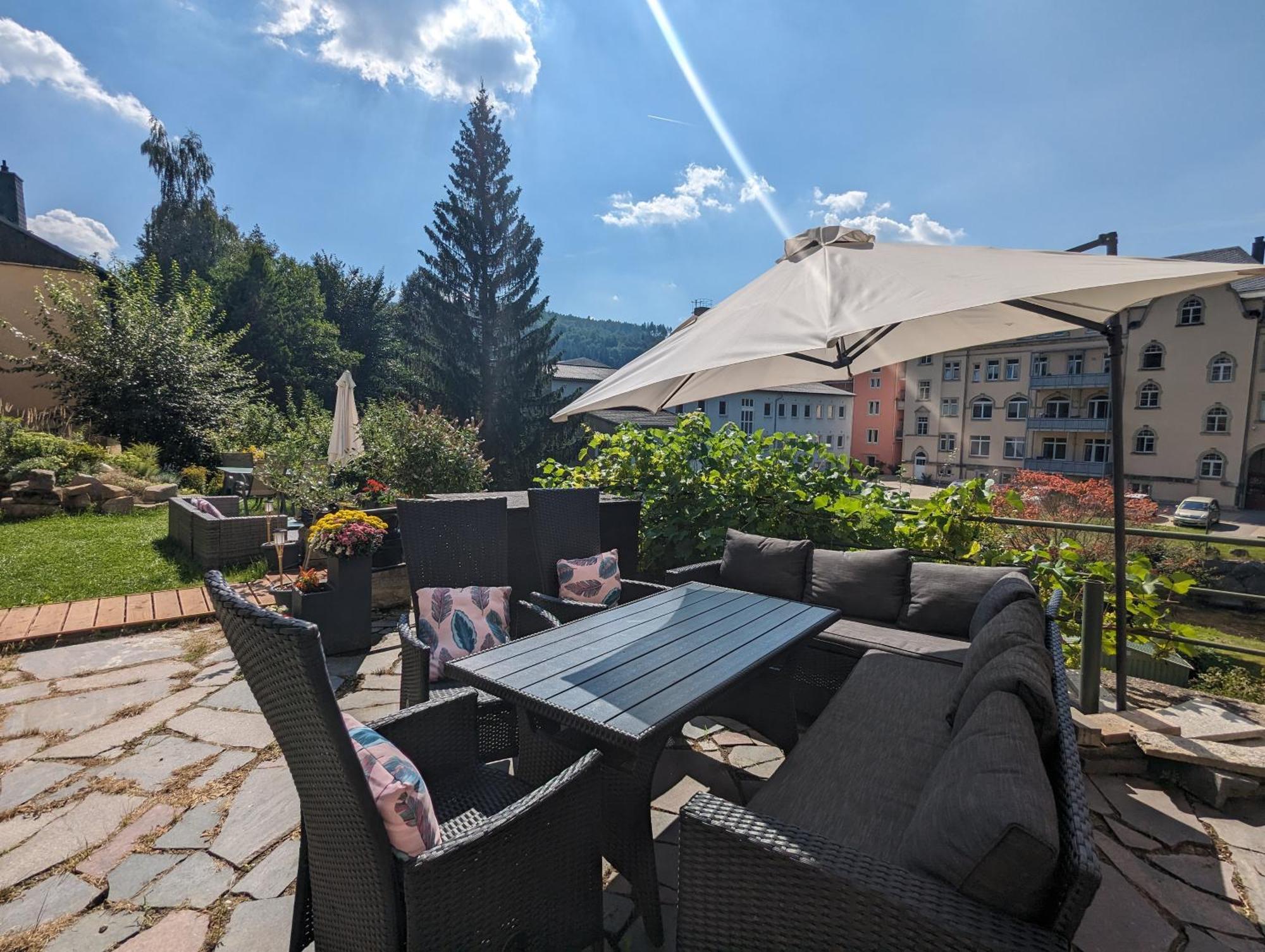 F2 - Urlaubsmagie Sauna, Whirlpool, Pool & Garten Sebnitz Exterior foto