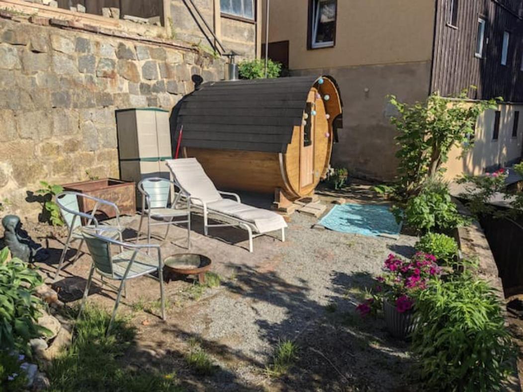F2 - Urlaubsmagie Sauna, Whirlpool, Pool & Garten Sebnitz Exterior foto
