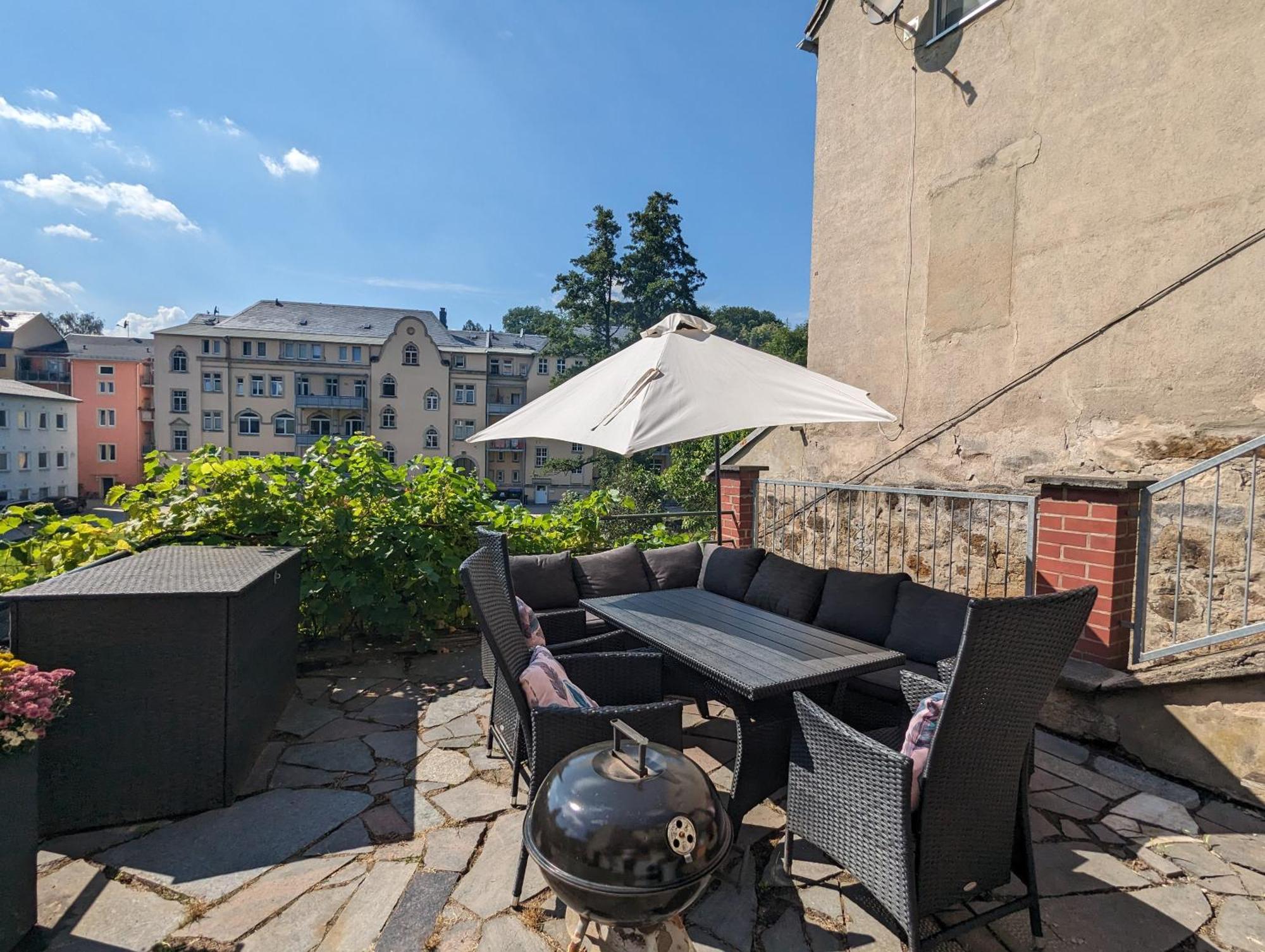 F2 - Urlaubsmagie Sauna, Whirlpool, Pool & Garten Sebnitz Exterior foto